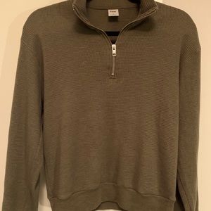 TNA Aritzia 1/4 Zip Sweater